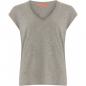 Preview: Coster Copenhagen, basic v-neck t-shirt, light grey melange